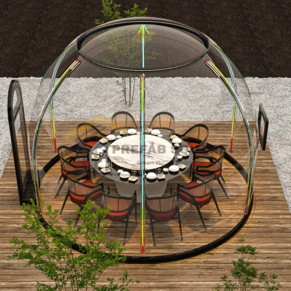 12 ft Polycarbonate dome house 3.6m - Image 5