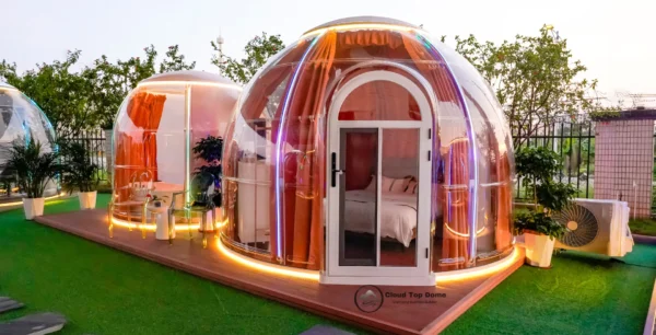 13 fT Clear dome Poatable Pod 4.0m