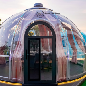 220 sq ft polycarbonate dome house 16.74 ft 5.1m