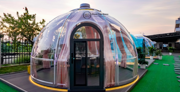 220 sq ft polycarbonate dome house 16.74 ft 5.1m
