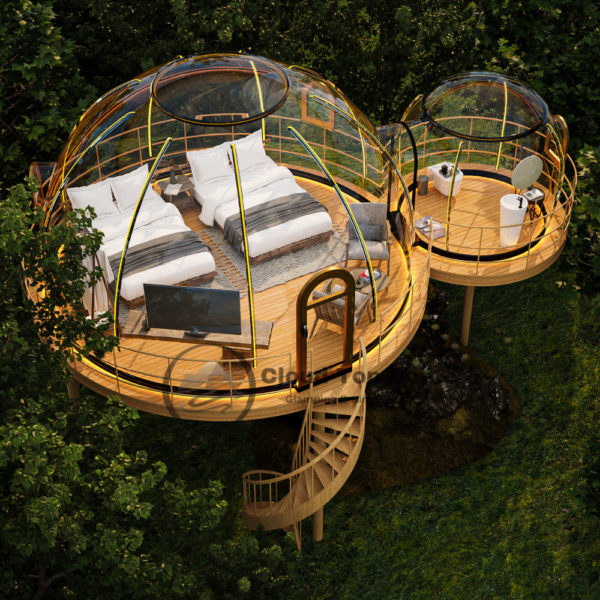 19 ft 5.8m polycarbonate dome Tent