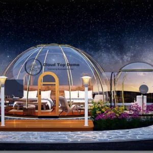 325 sq ft polycarbonate dome Tent 20 ft 6.2m (1)